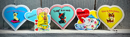 Set of 5 Resistance Stickers