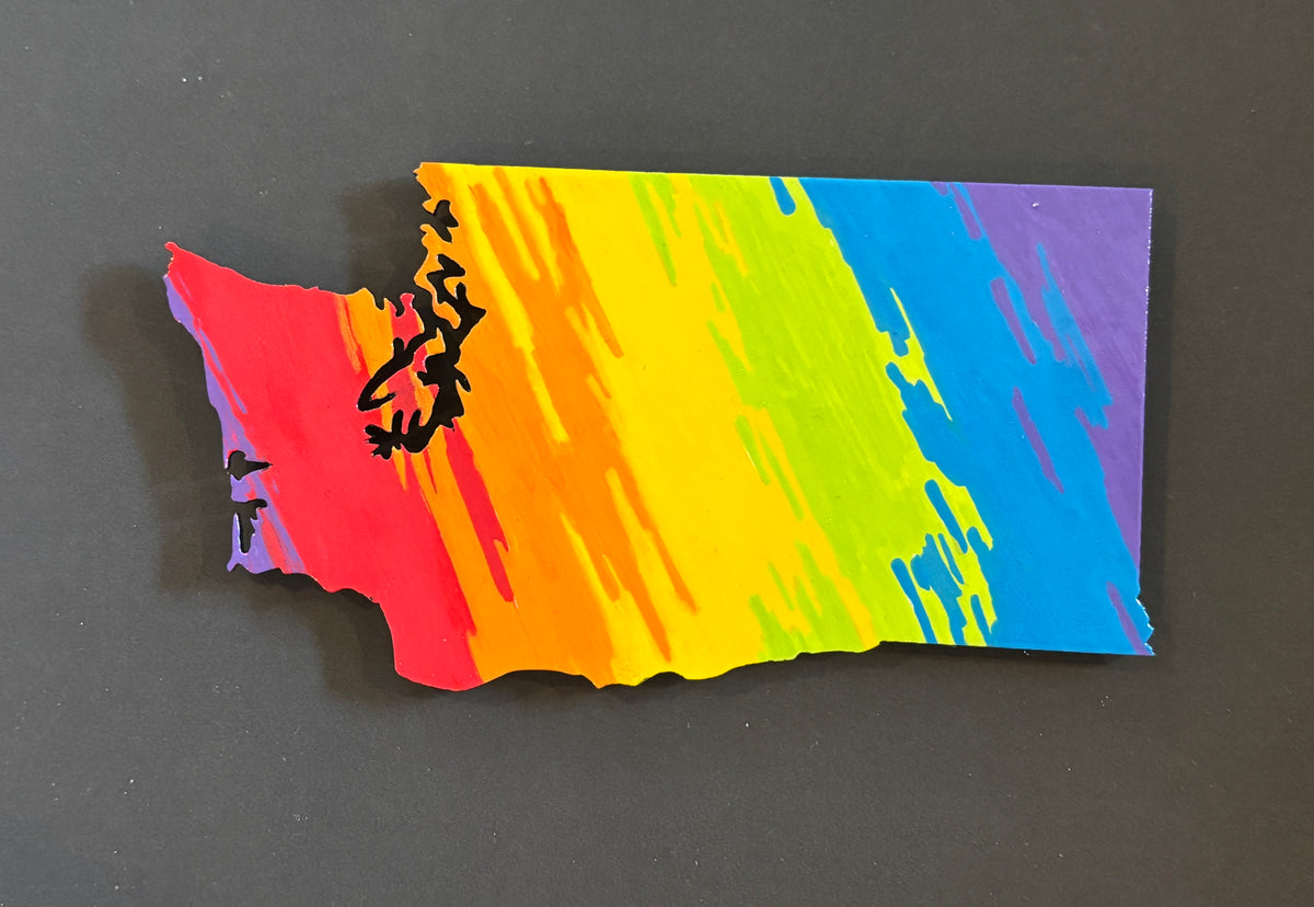 Pride stickers and magnets
