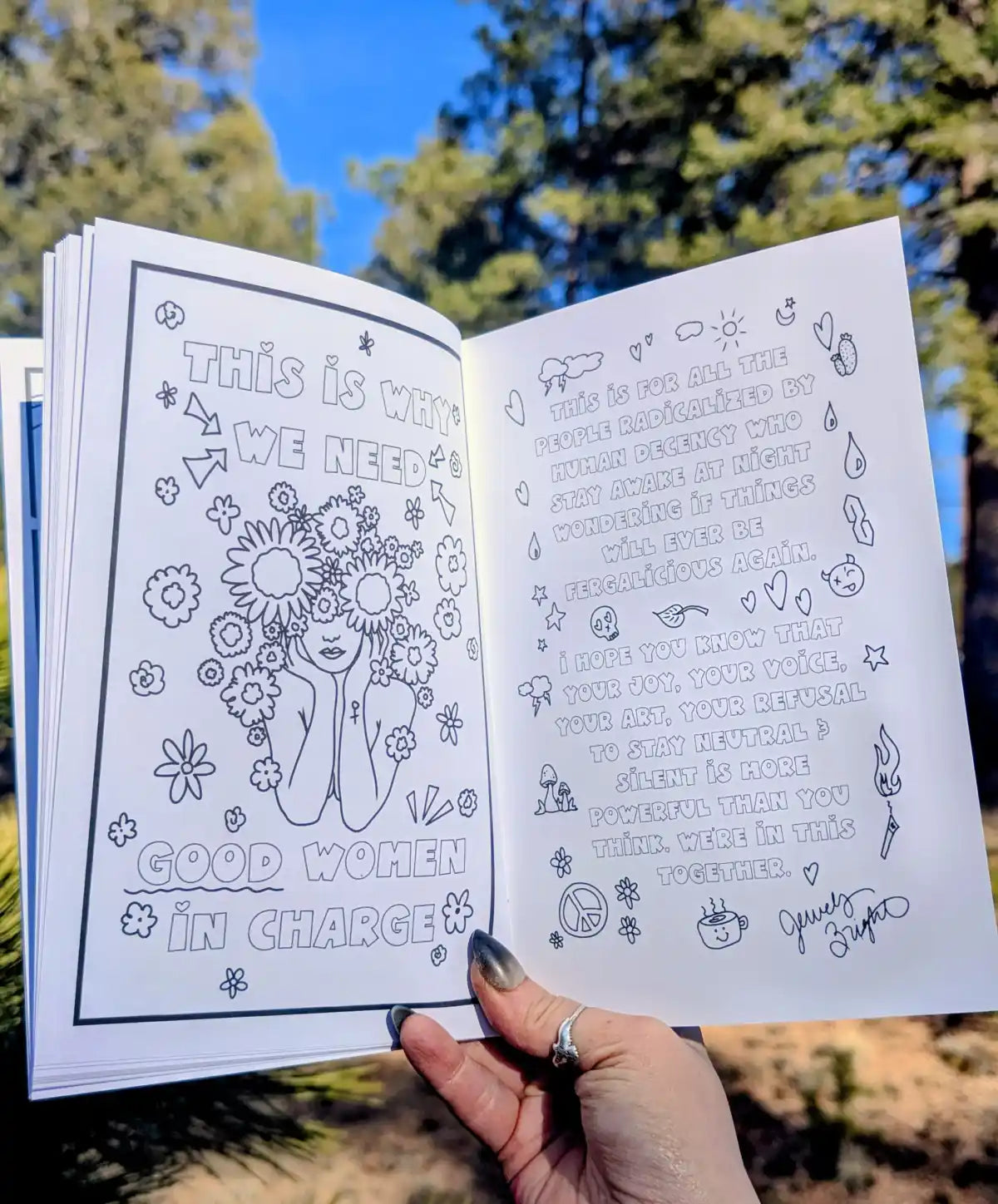 Antifa Anti-fascist Coloring Book, Radical Leftist Scum Book, Smash the Patriarchy hobby