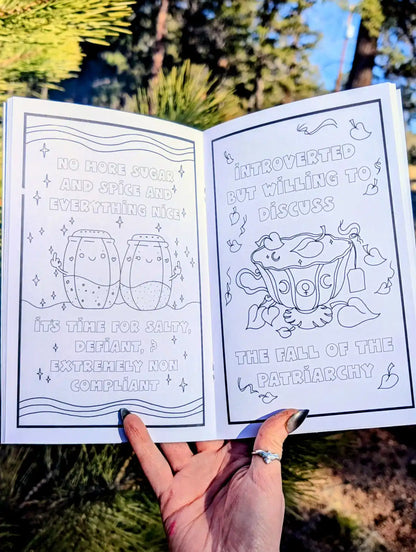 Antifa Anti-fascist Coloring Book, Radical Leftist Scum Book, Smash the Patriarchy hobby
