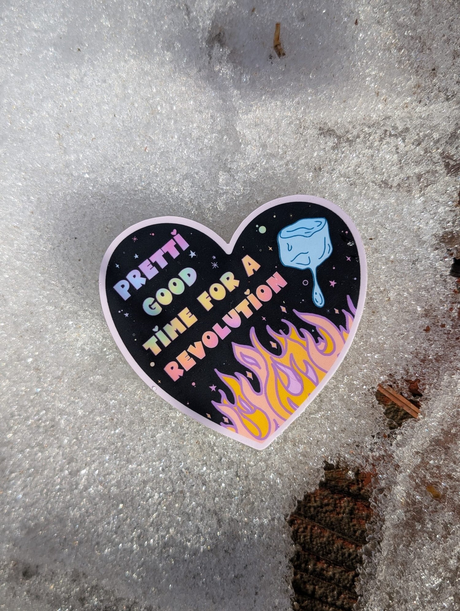 Minnesota Tribute Abolish Ice Vinyl Sticker
