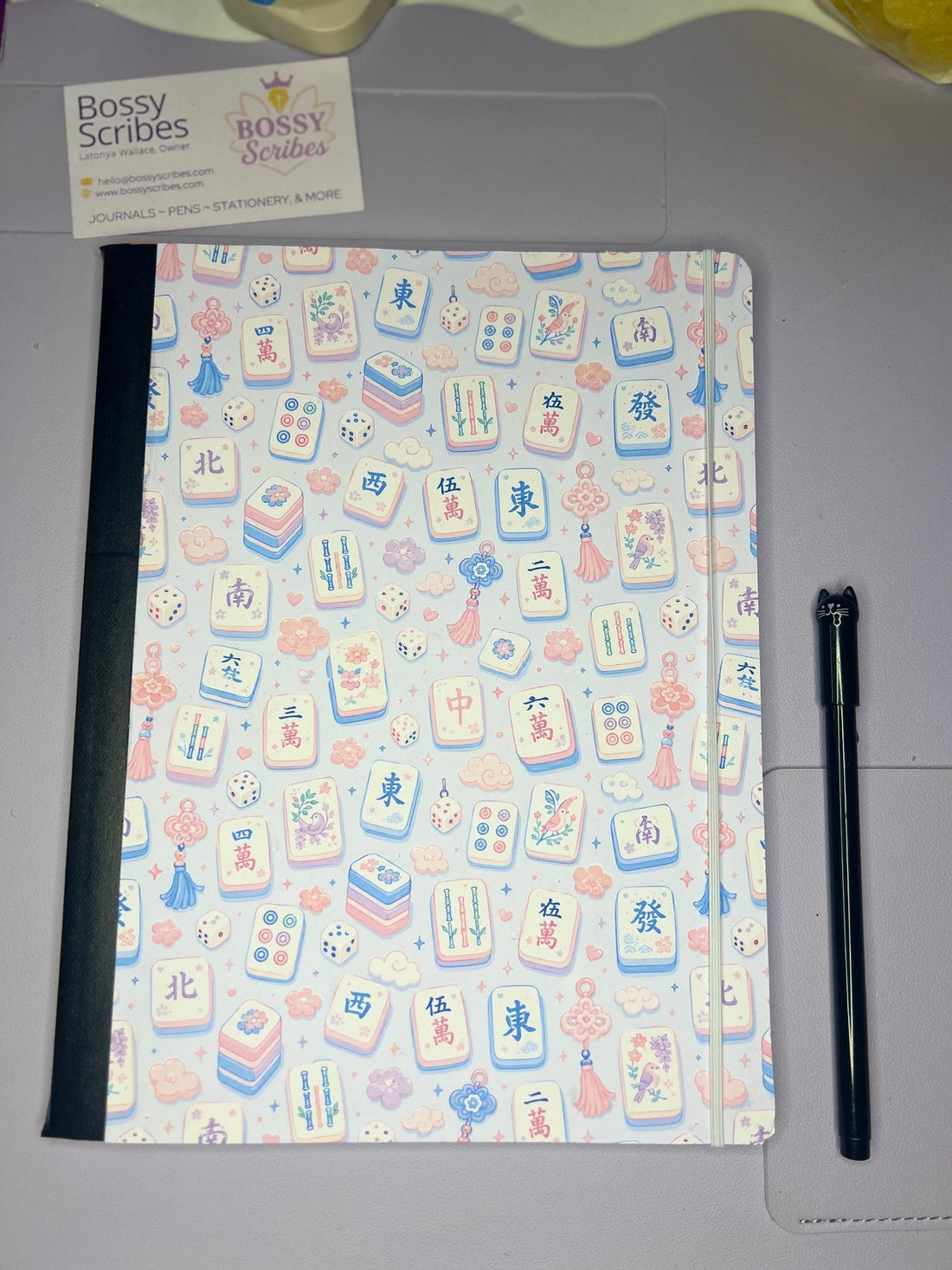 Large Notebook 7.5" × 9.75" | Back to School Notebook | Bossy Scribes