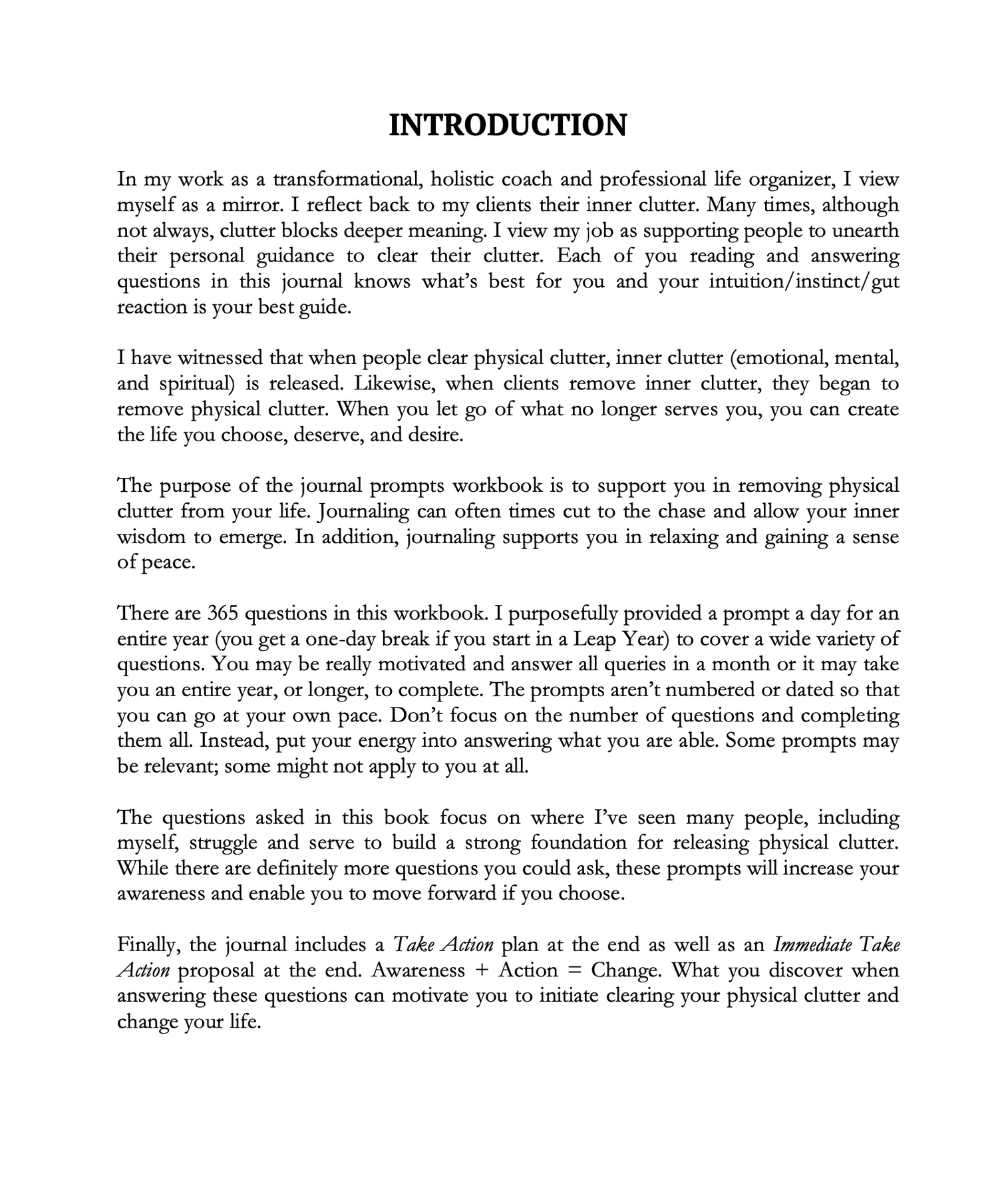 Clear Mental Clutter: 365 Journal Prompts to Calm Your Mind