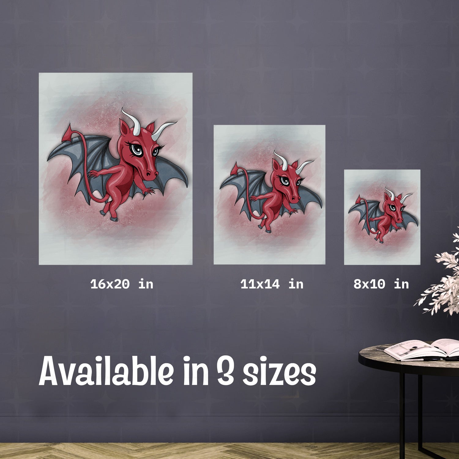 Little Jersey Devil Art Print