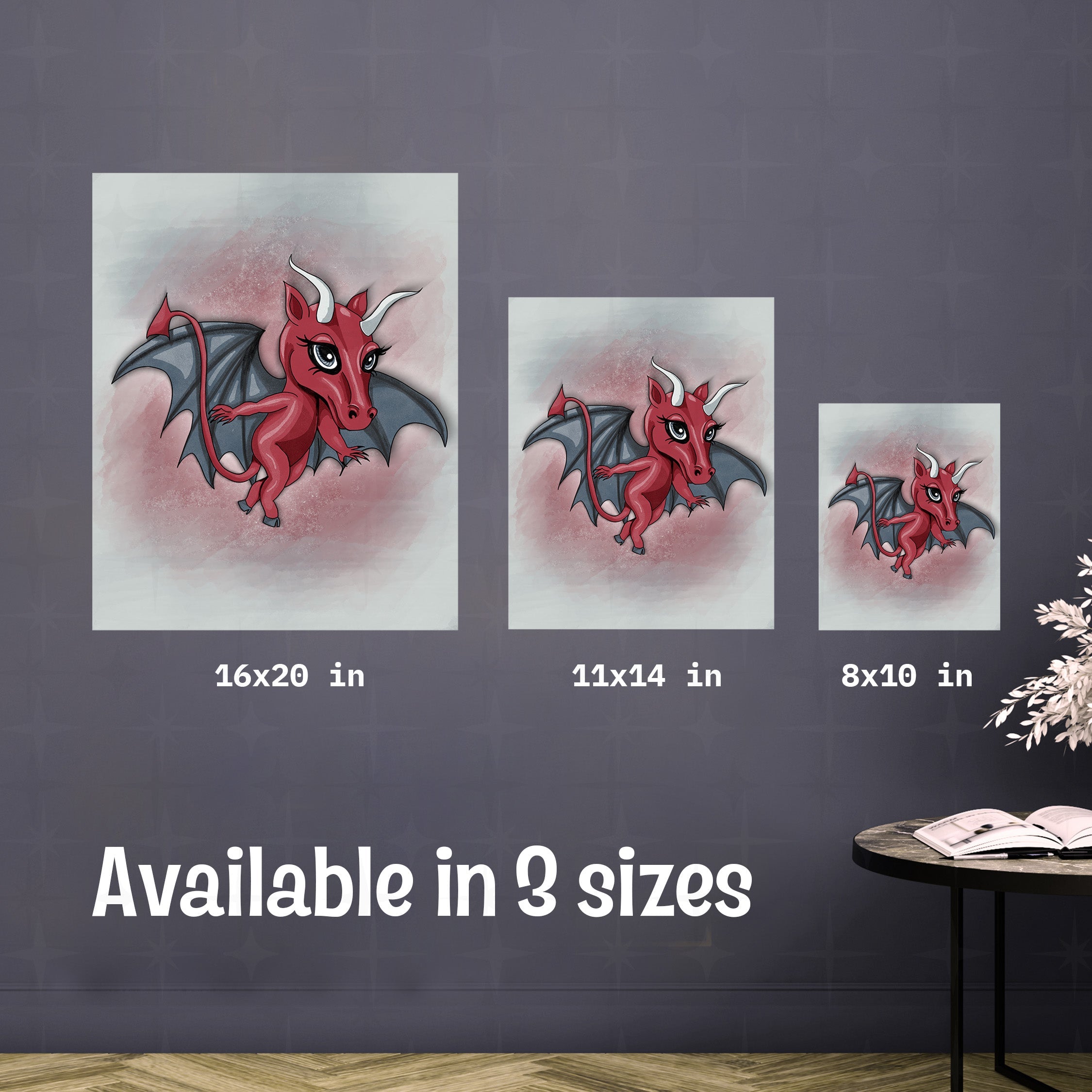 Little Jersey Devil Art Print