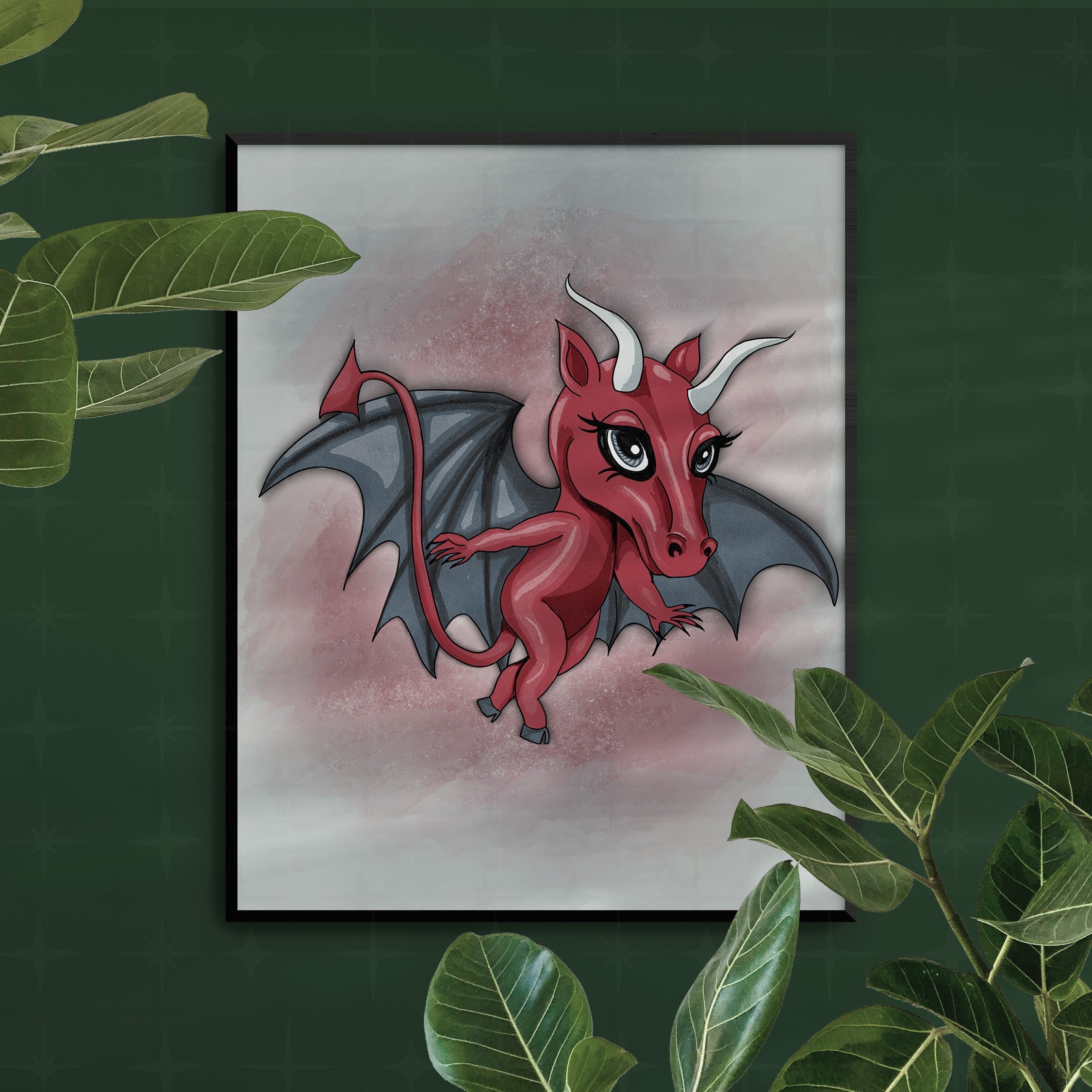 Little Jersey Devil Art Print