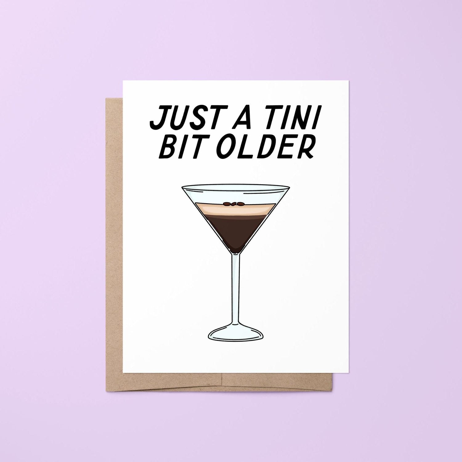 Just a tini bit older card - MangoIllustrated - Greeting Cards