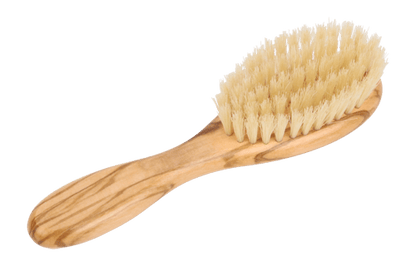 redecker german wooden brush for kids olivewood natural bristles