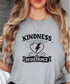 kindness is resistance shirt lightning heart graphic