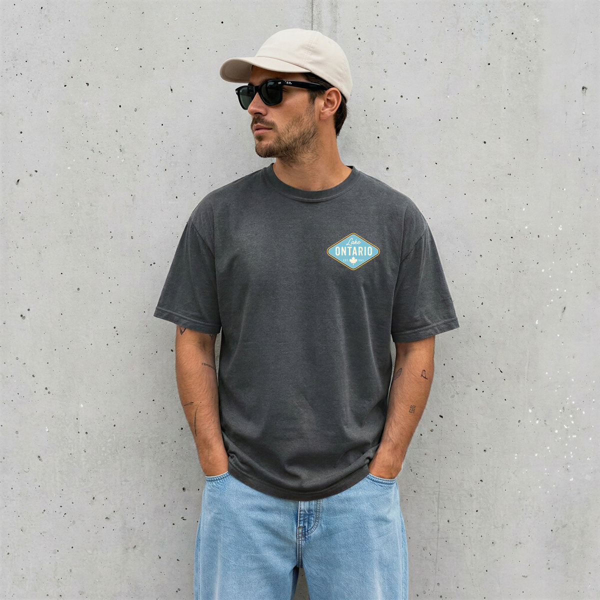 Lake Ontario Shirt | Vintage Great Lakes Tee