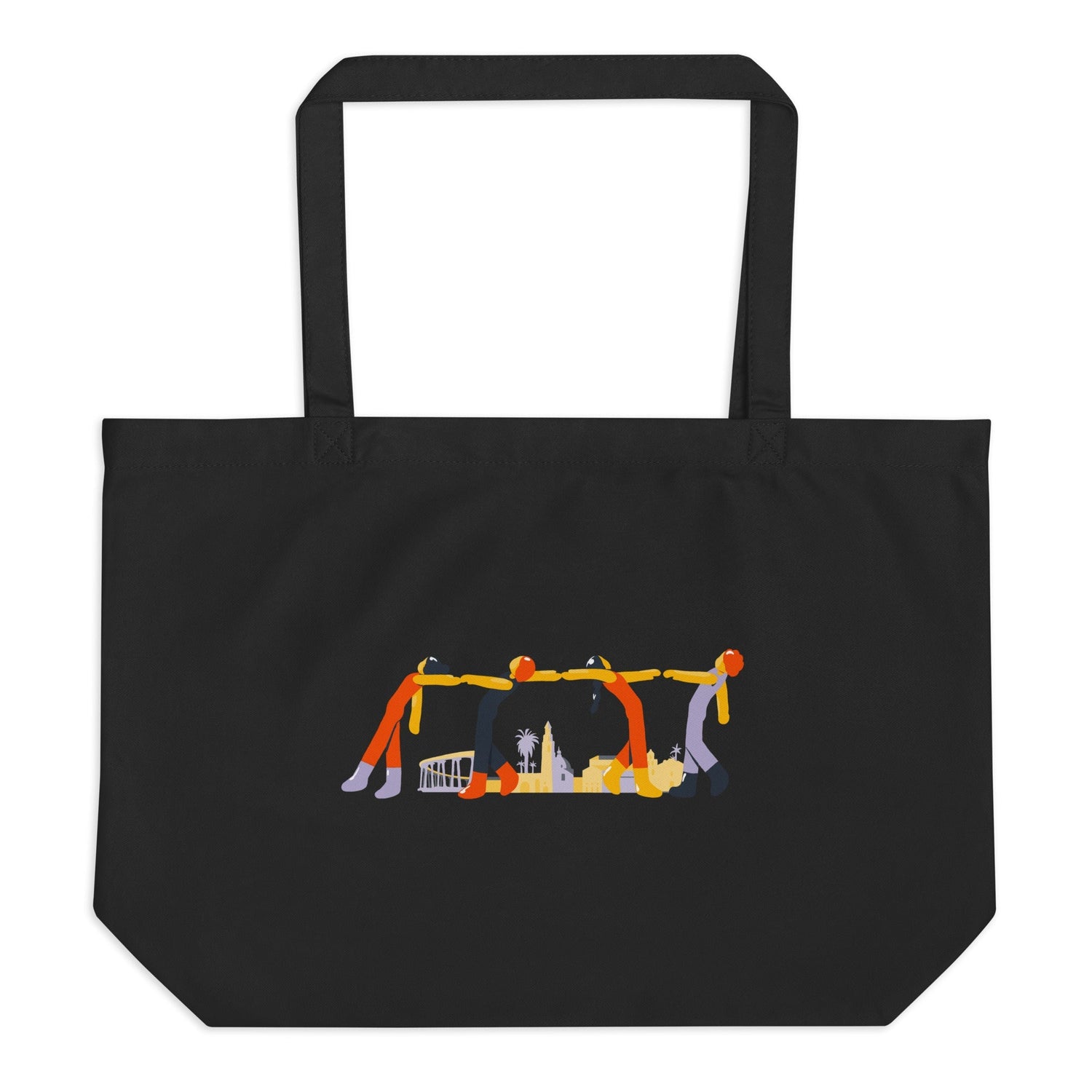 "Community" Large Organic Tote Bag