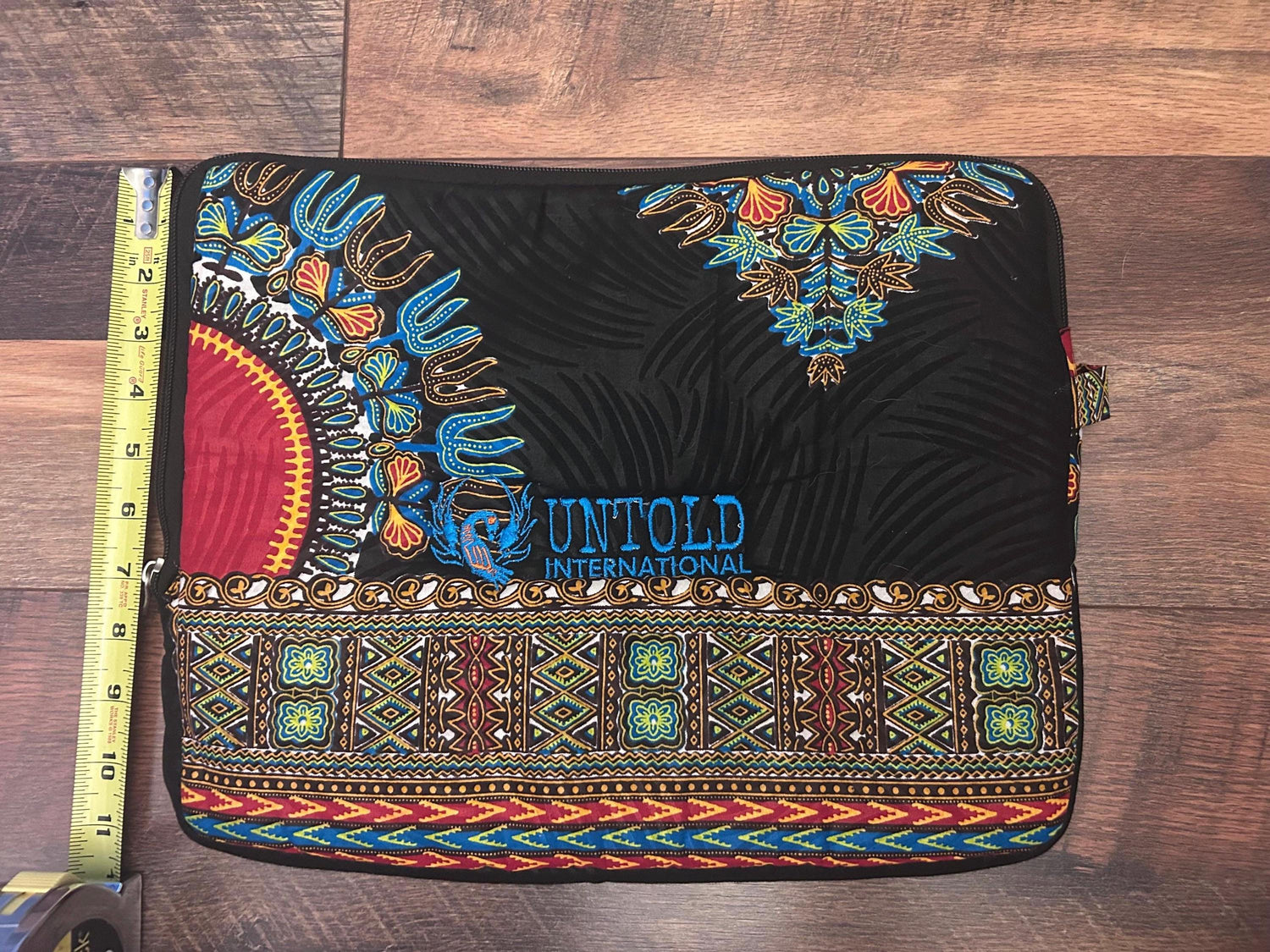 Handmade West African Fabric Laptop Case