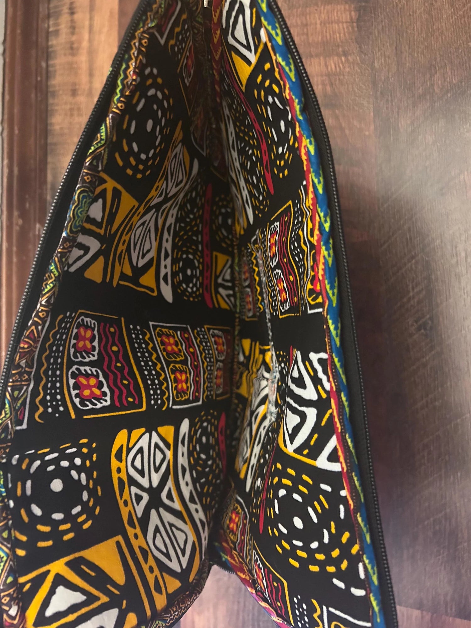 Handmade West African Fabric Laptop Case