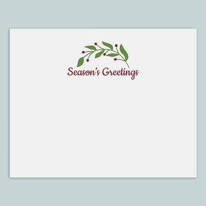 Leaves and Berries Note Cards | Boxed Set of 12