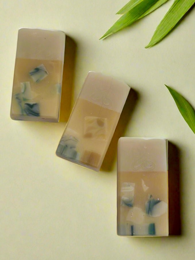 Lemongrass Terrazzo Mango Butter Soap - The Beekeeper&