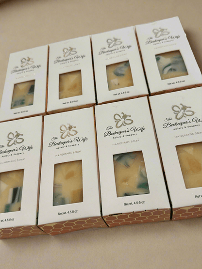 Lemongrass Terrazzo Mango Butter Soap - The Beekeeper&