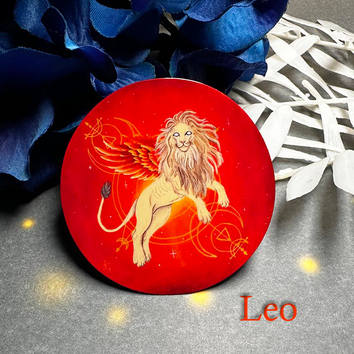 Zodiac Stickers, handpainted decals
