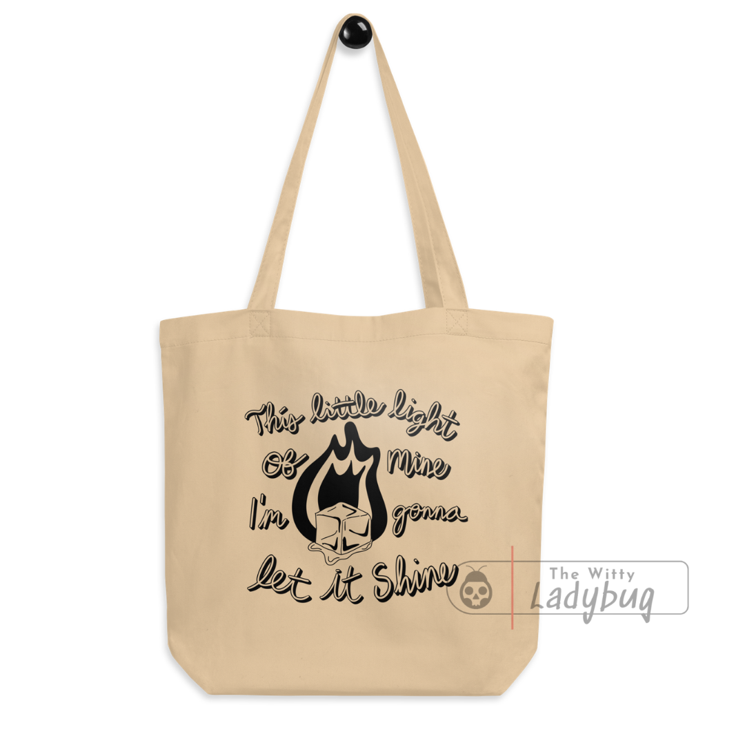Let It Shine Anti-ICE Eco Tote Bag- Cotton