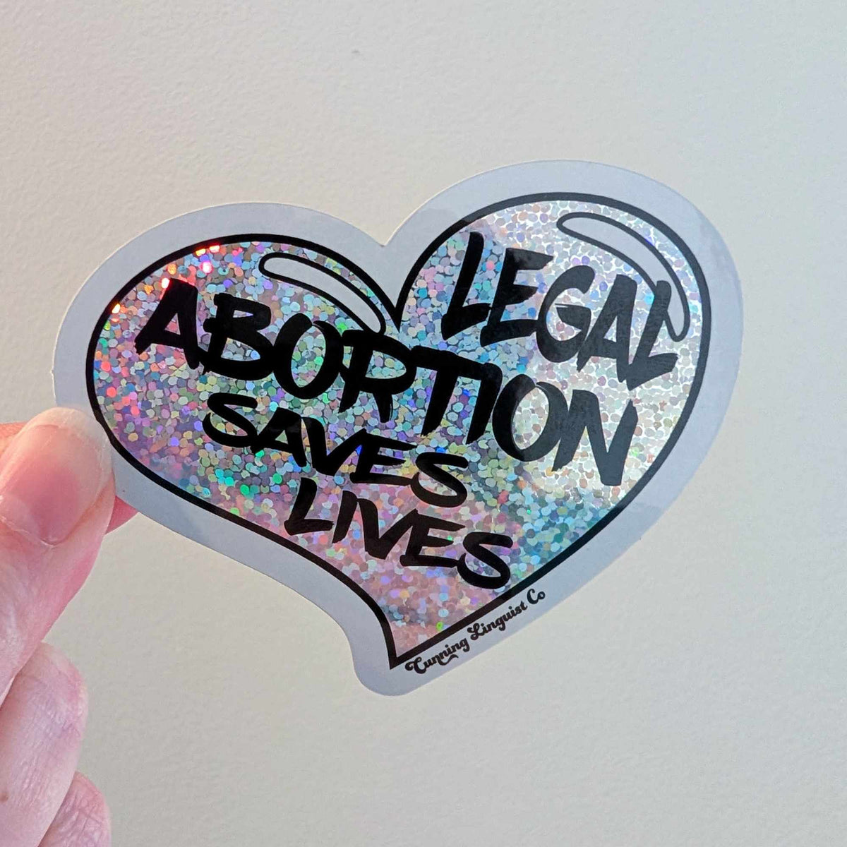 Legal Abortion sticker