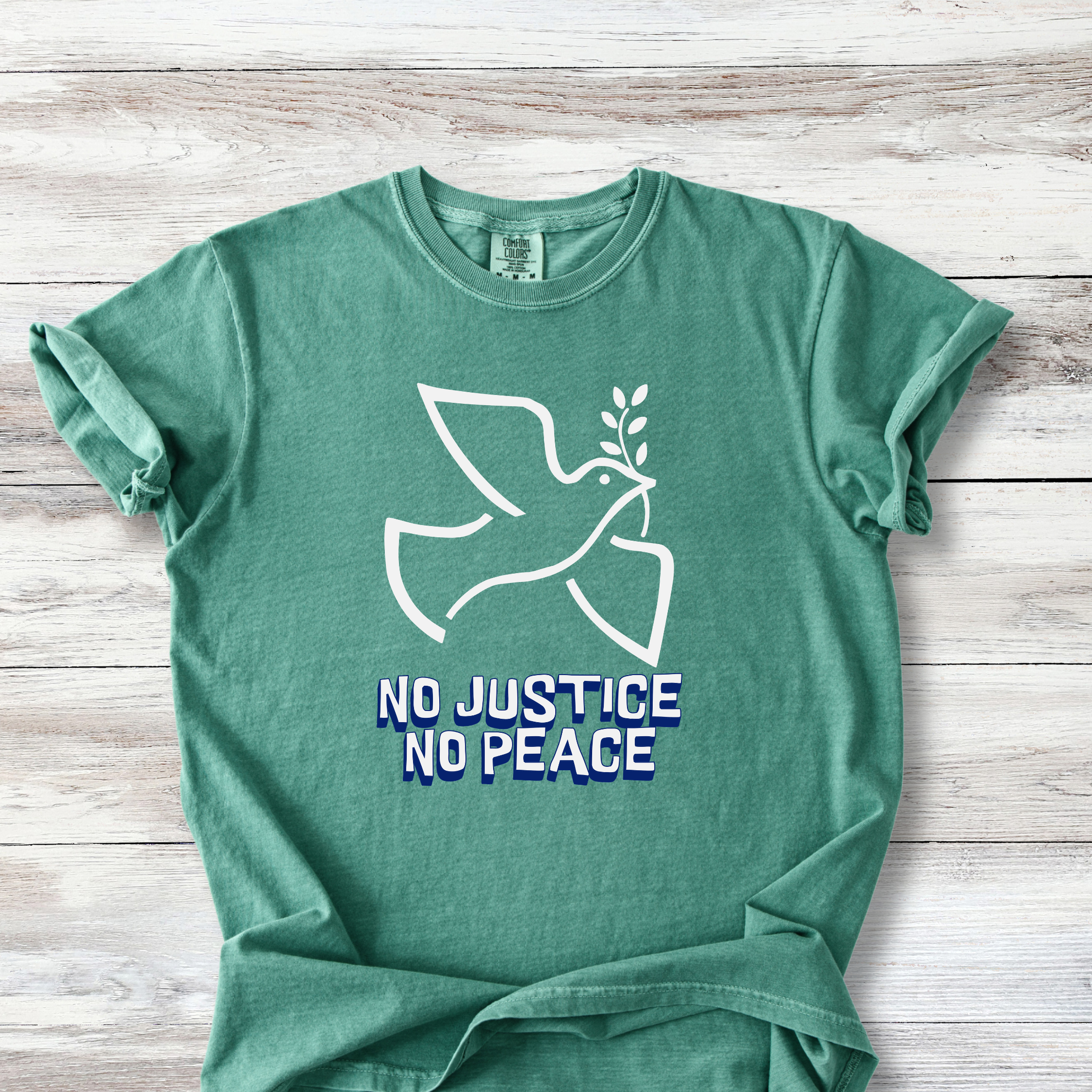 No Justice No Peace Shirt Graphic Tee