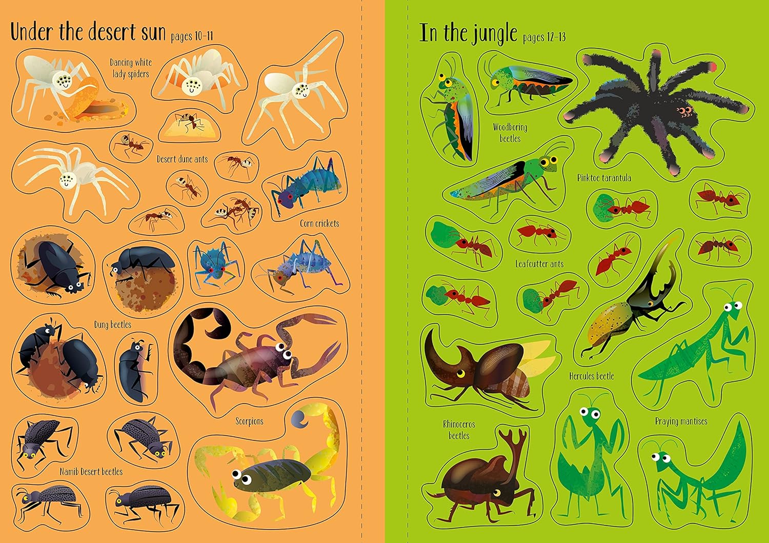 Little First Sticker Book Bugs