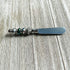 Dip Spreader Canapé Knife - Beaded Handle Charcuterie Knife with elegant design for serving dips and cheese.