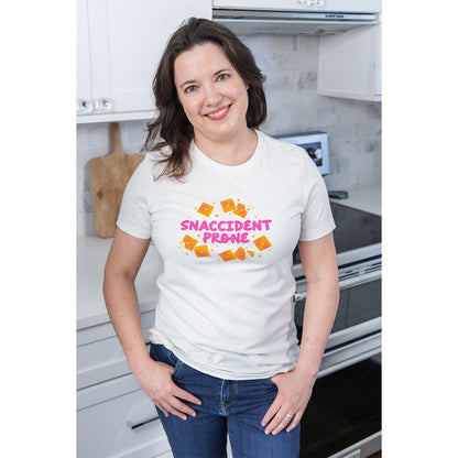 "Snaccident Prone" Food Pun T-Shirt