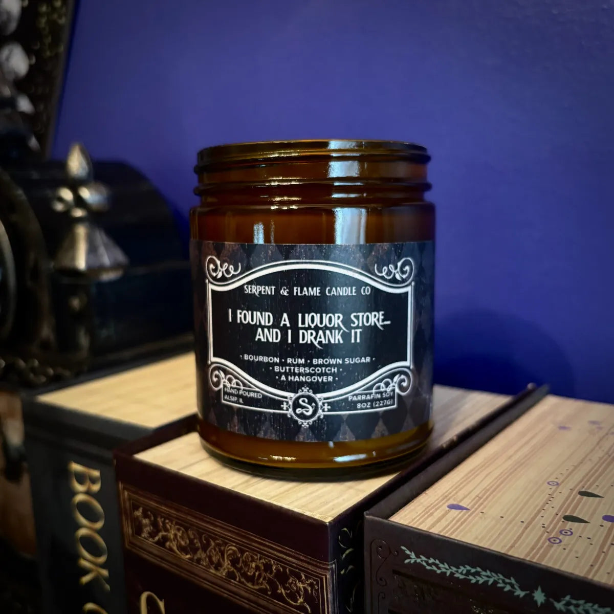 I Found a Liquor Store and I Drank It 8oz Candle
