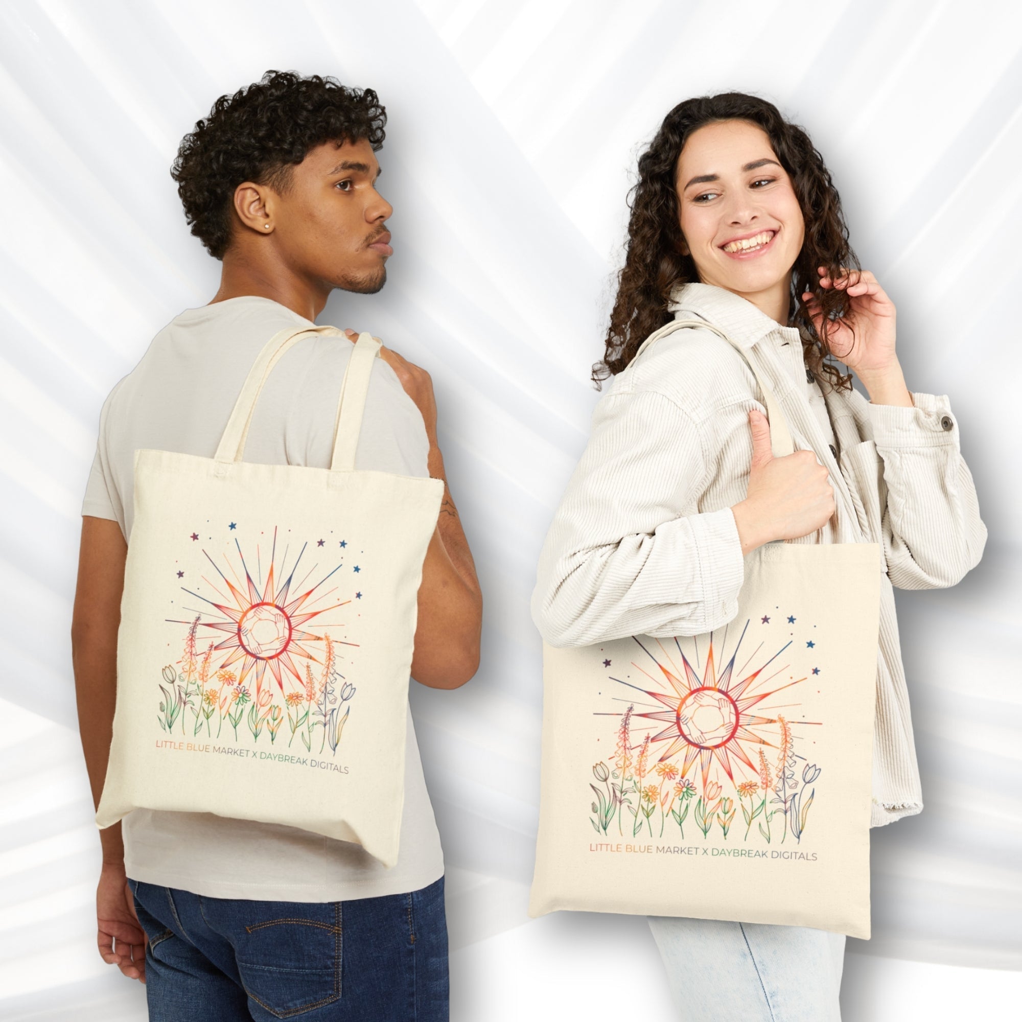 little-blue-market-daybreak-digitals-exclusive-tote-bag-fdt-better-together-democratic-activist-reusable-market-bag