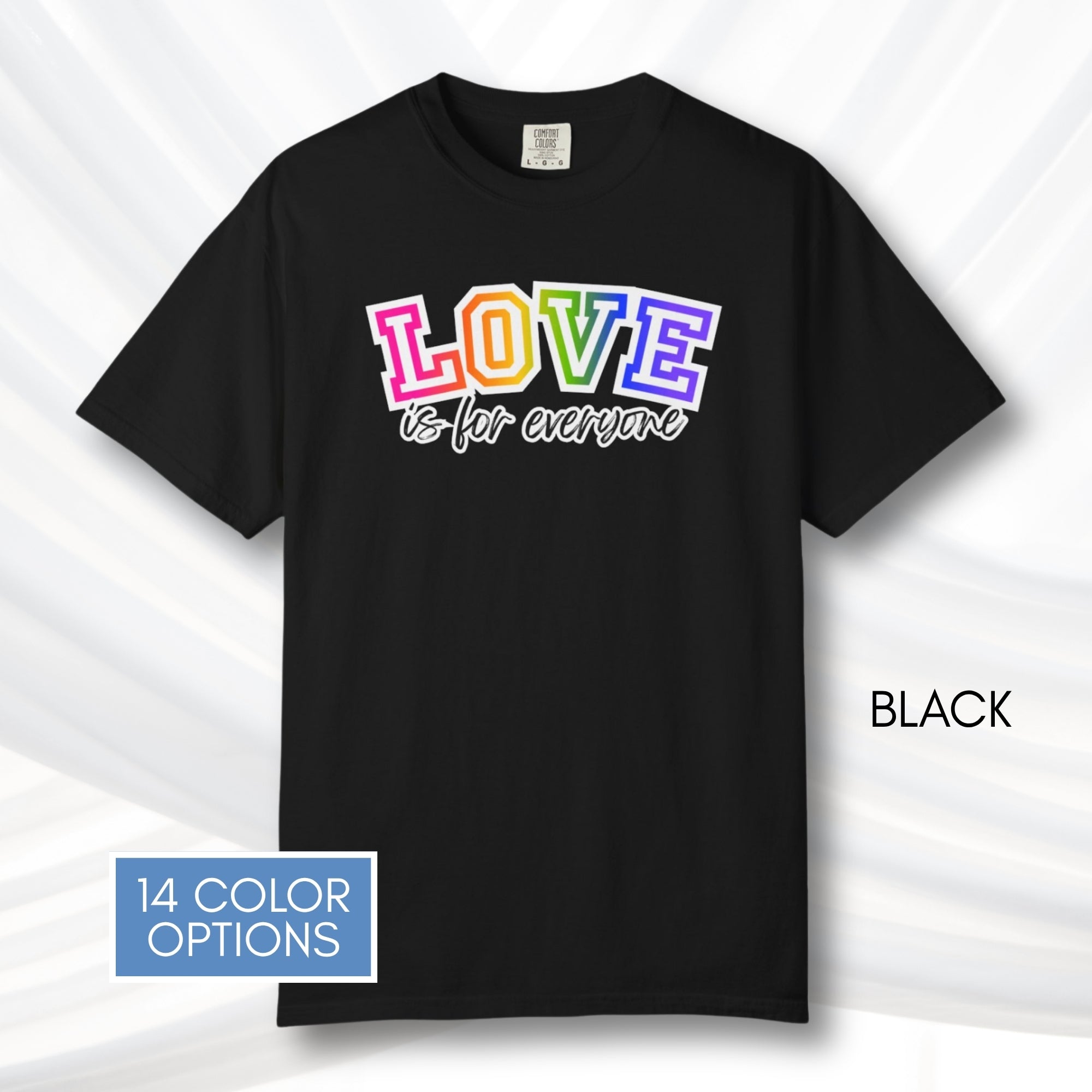 love-is-for-everyone-lgbtq-ally-rainbow-pride-comfort-colors-tshirt-tee-top-apparel