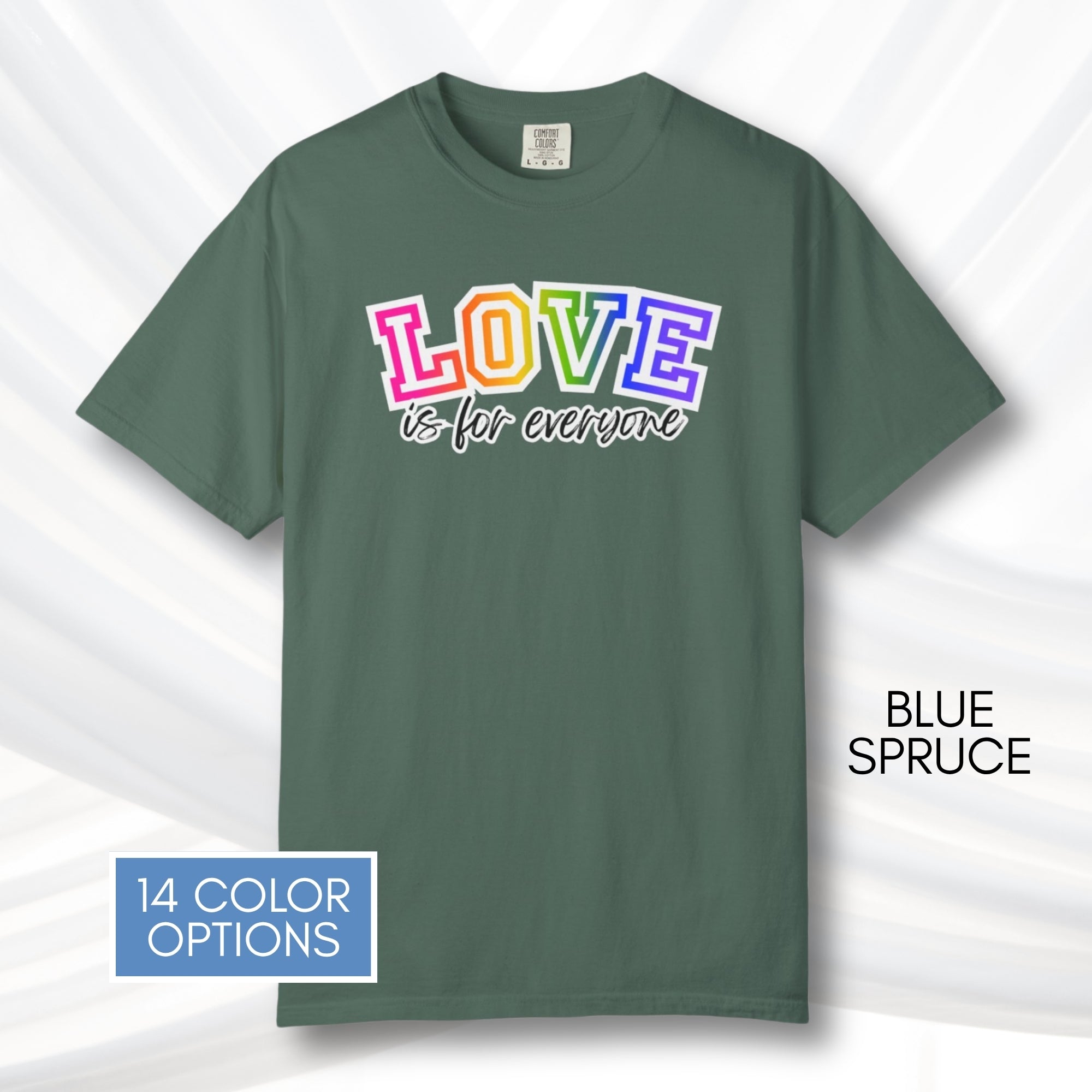 love-is-for-everyone-lgbtq-ally-rainbow-pride-comfort-colors-tshirt-tee-top-apparel