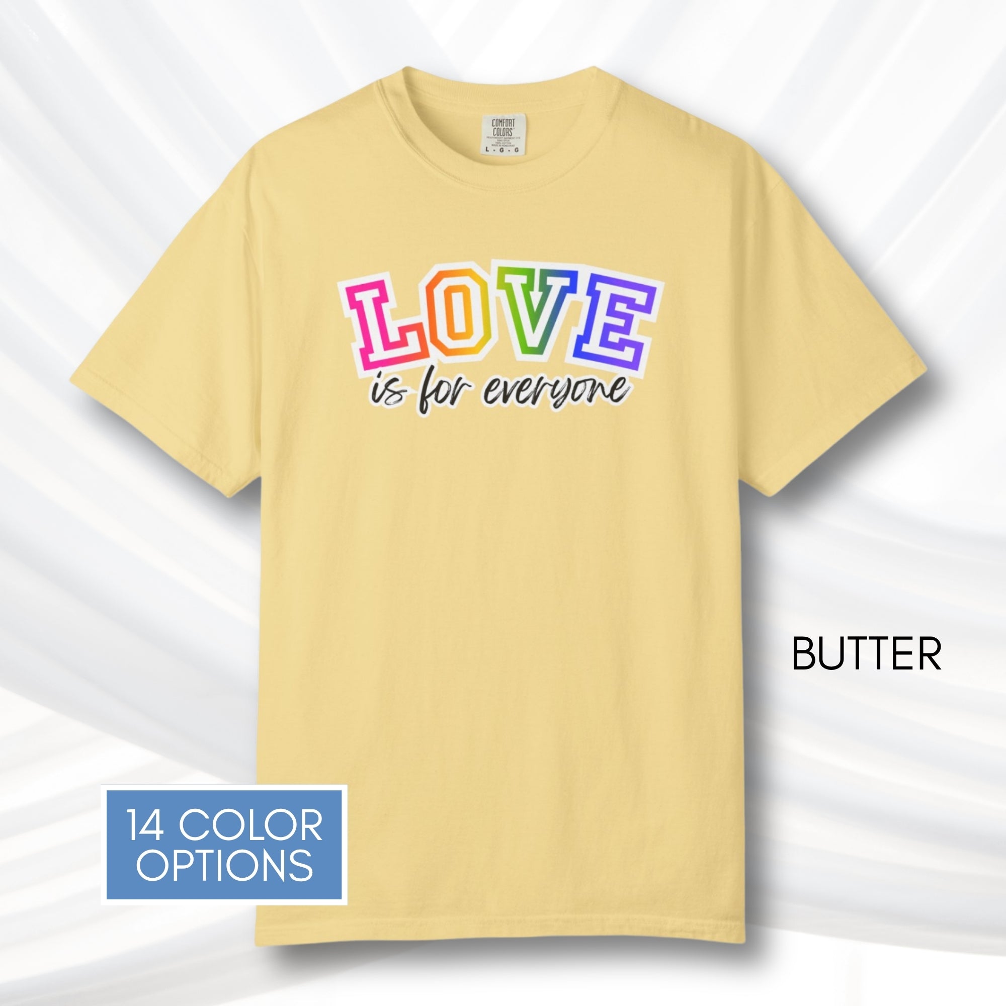 love-is-for-everyone-lgbtq-ally-rainbow-pride-comfort-colors-tshirt-tee-top-apparel