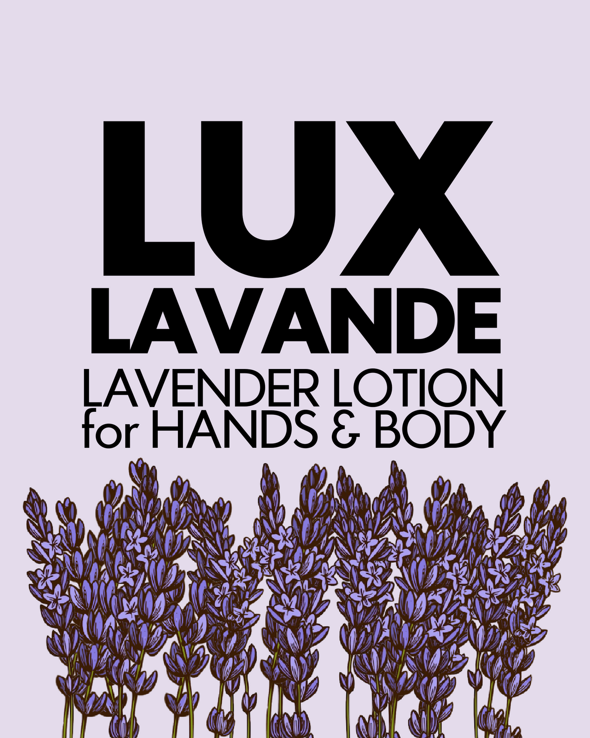 LUX LAVANDE Hand &amp; Body Lotion
