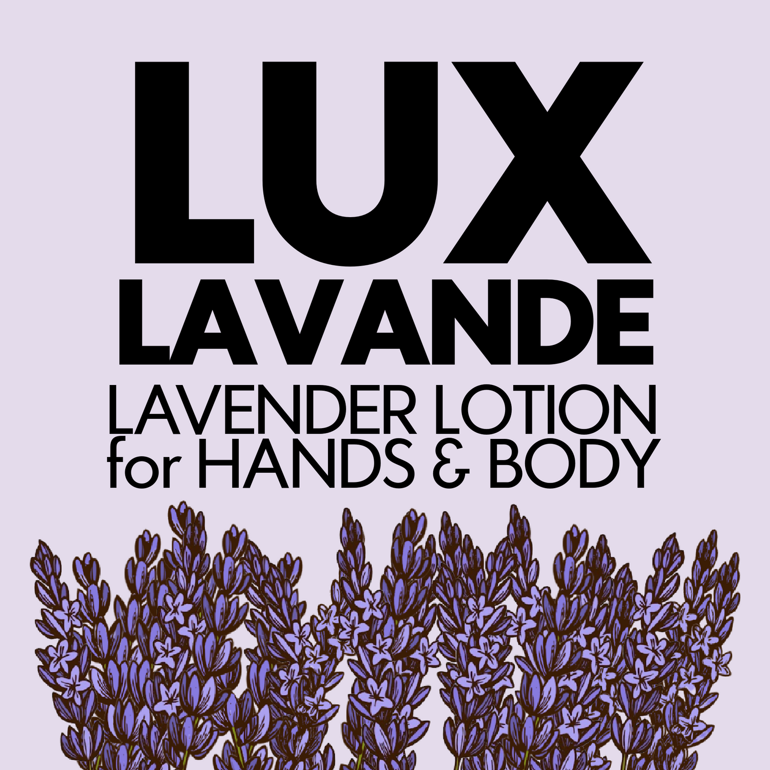 LUX LAVANDE Lavender Hand &amp; Body Lotion