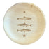 maaterra compostable palm leaf plate with stacked fish design