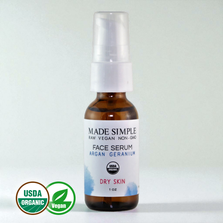 FACE SERUM - Argan Geranium for Dry Skin