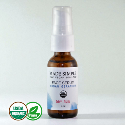 FACE SERUM - Argan Geranium for Dry Skin