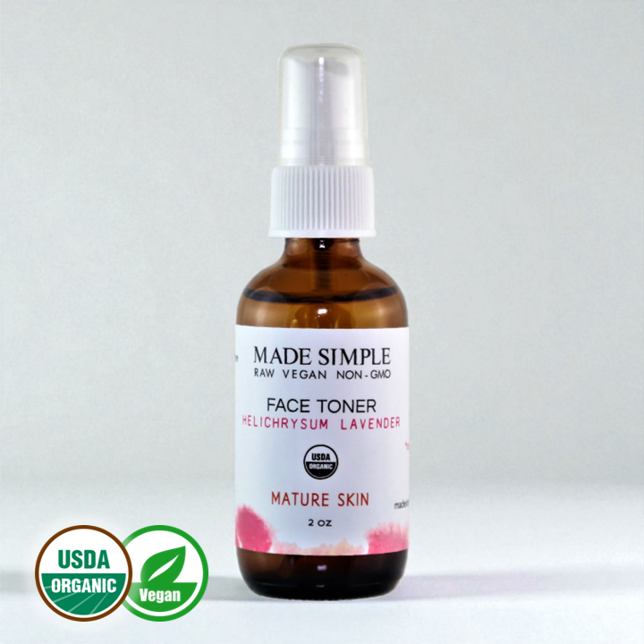 FACE TONER - Helichrysum Lavender for Mature Skin