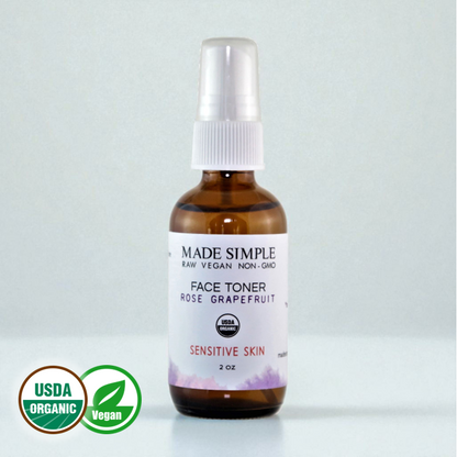 FACE TONER - Rose Grapefruit for Sensitive Skin