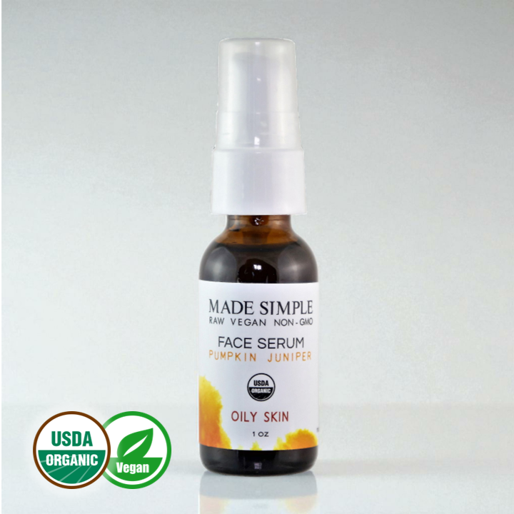 FACE SERUM - Pumpkin Juniper for Oily Skin