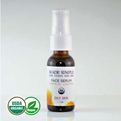 FACE SERUM - Pumpkin Juniper for Oily Skin