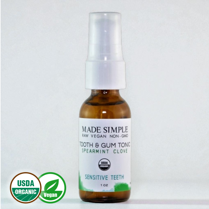 TOOTH &amp; GUM TONIC - Spearmint Clove