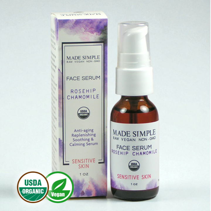 FACE SERUM - Rosehip Chamomile for Sensitive Skin
