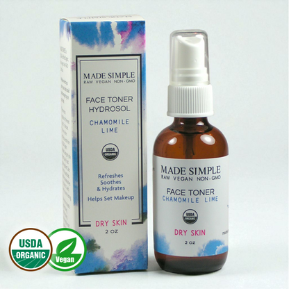 FACE TONER - Chamomile Lime for Dry Skin