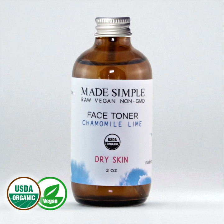 FACE TONER - Chamomile Lime for Dry Skin