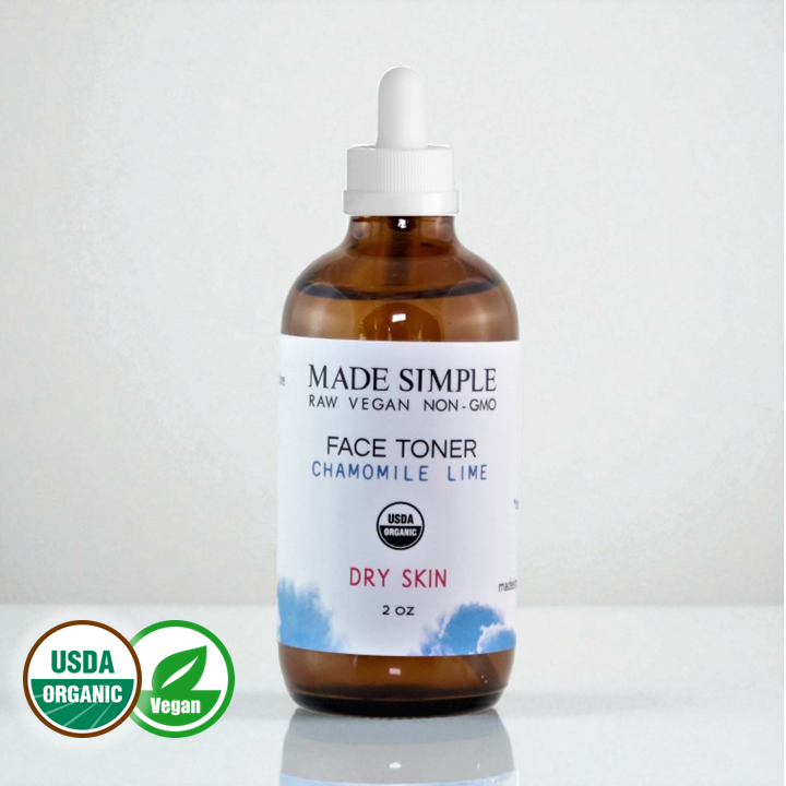 FACE TONER - Chamomile Lime for Dry Skin