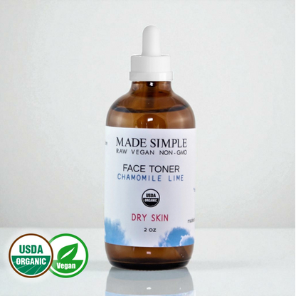FACE TONER - Chamomile Lime for Dry Skin