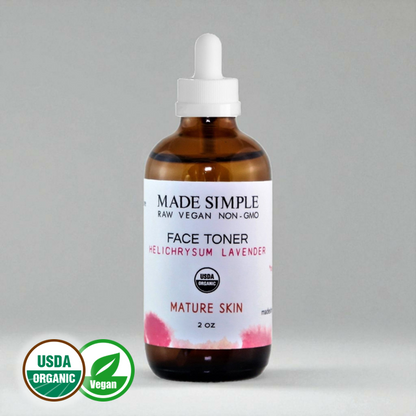 FACE TONER - Helichrysum Lavender for Mature Skin