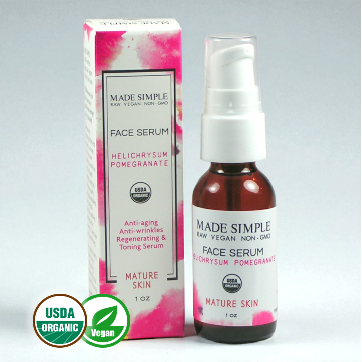 FACE SERUM - Helichrysum Pomegranate for Mature Skin