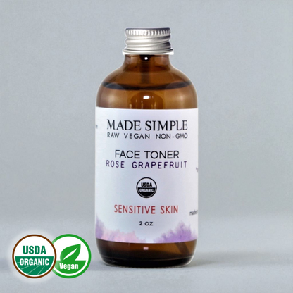FACE TONER - Rose Grapefruit for Sensitive Skin